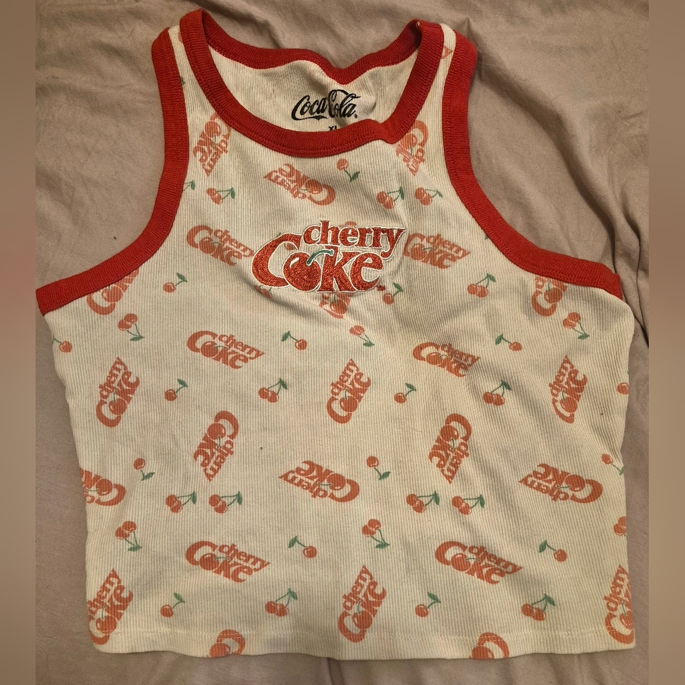 cherry Coke Tank Top, Offical Merc.
